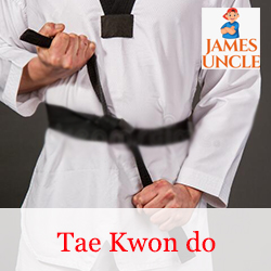 Tae kwon do trainer Mr. Mintu Barman in Rajbari Para